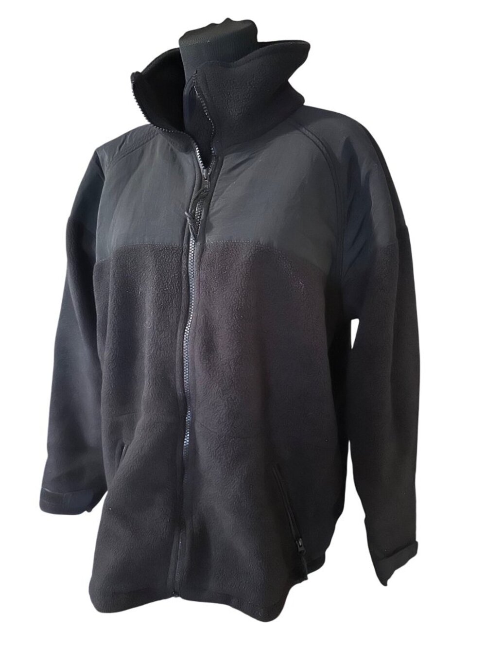 Peckham black zip coldweather coat size M